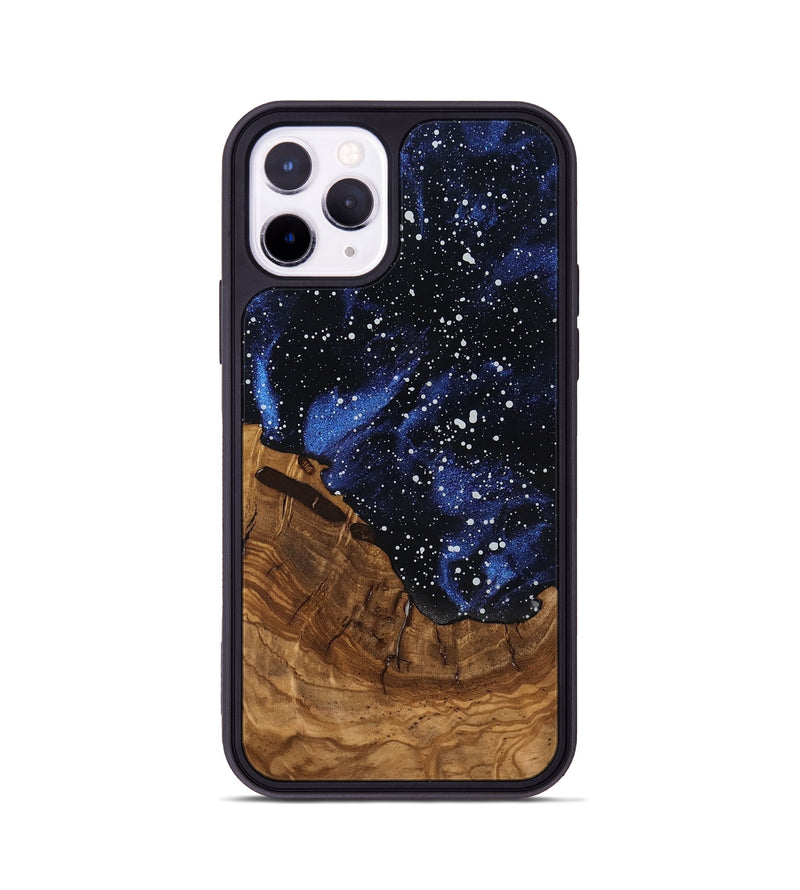 iPhone 11 Pro Wood Phone Case - Amber (Ancient Olive, 818699)
