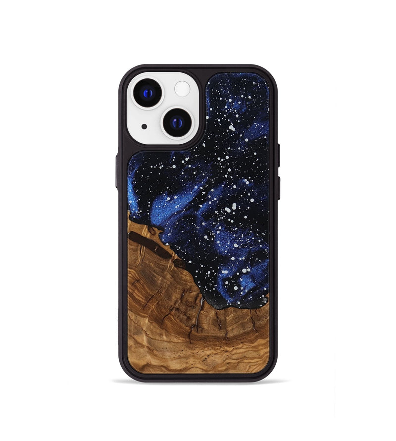 iPhone 13 mini Wood Phone Case - Amber (Ancient Olive, 818699)