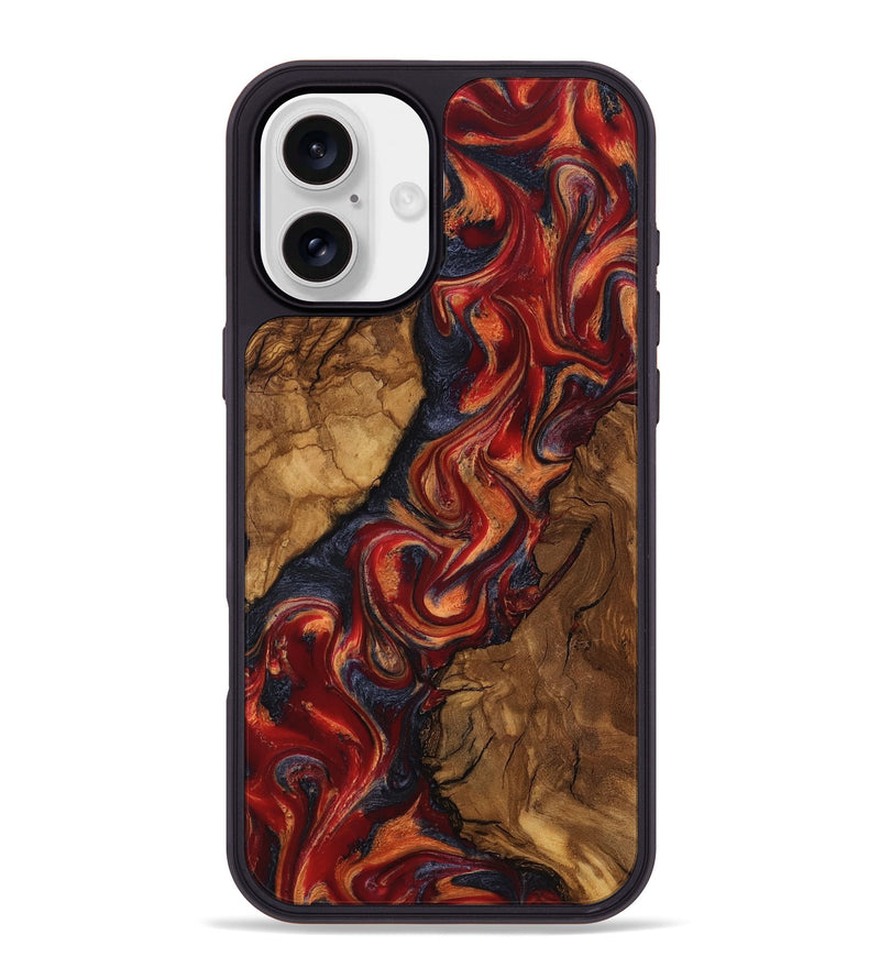 iPhone 16 Plus Wood Phone Case - Rhea (Ancient Olive, 818700)