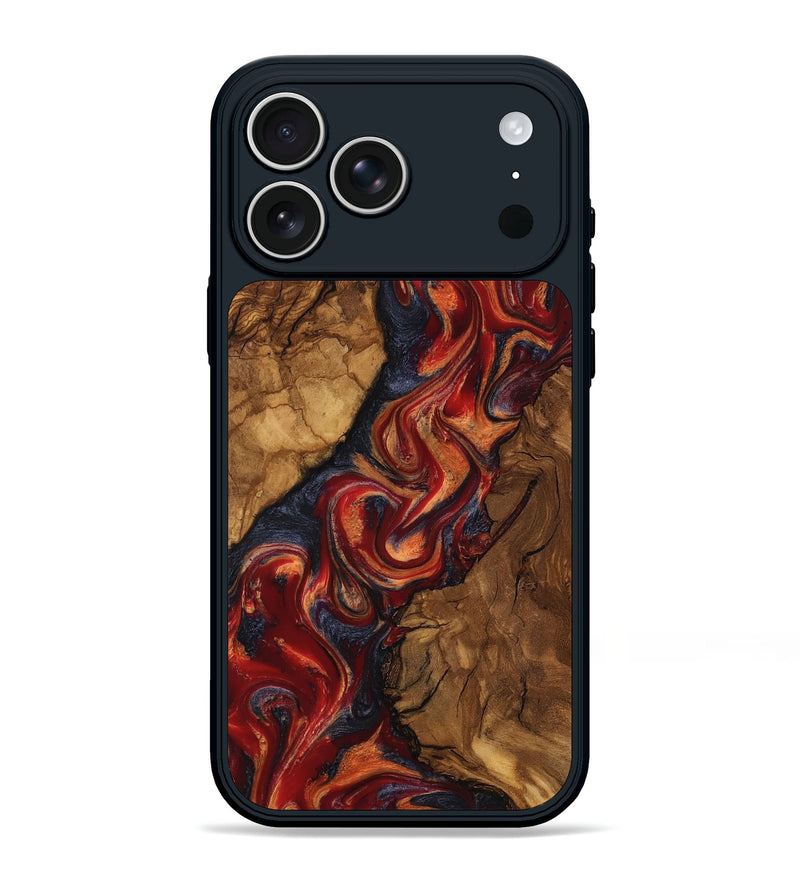 iPhone 17 Pro Max Wood Phone Case - Rhea (Ancient Olive, 818700)