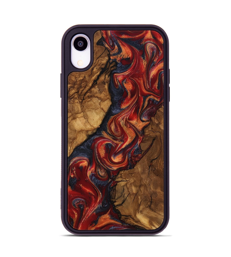 iPhone Xr Wood Phone Case - Rhea (Ancient Olive, 818700)