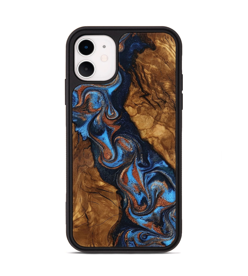 iPhone 11 Wood Phone Case - Neo (Ancient Olive, 818701)