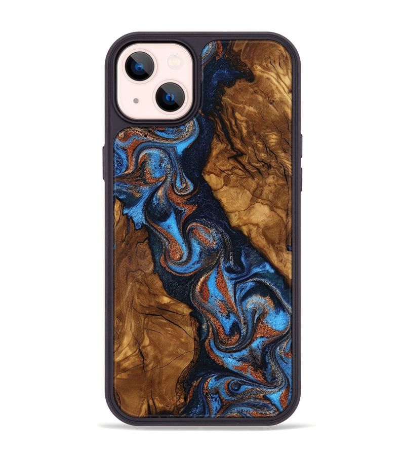 iPhone 14 Plus Wood Phone Case - Neo (Ancient Olive, 818701)