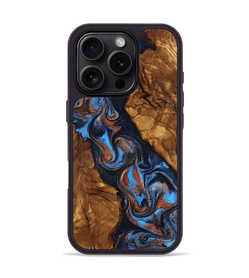 iPhone 16 Pro Wood Phone Case - Neo (Ancient Olive, 818701)