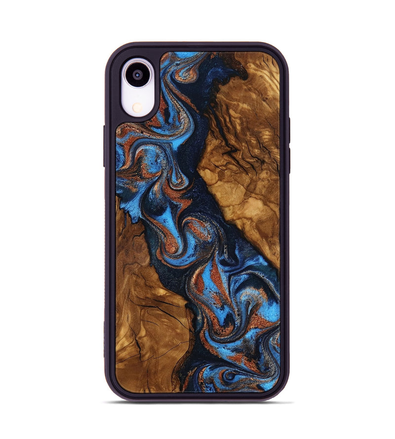 iPhone Xr Wood Phone Case - Neo (Ancient Olive, 818701)