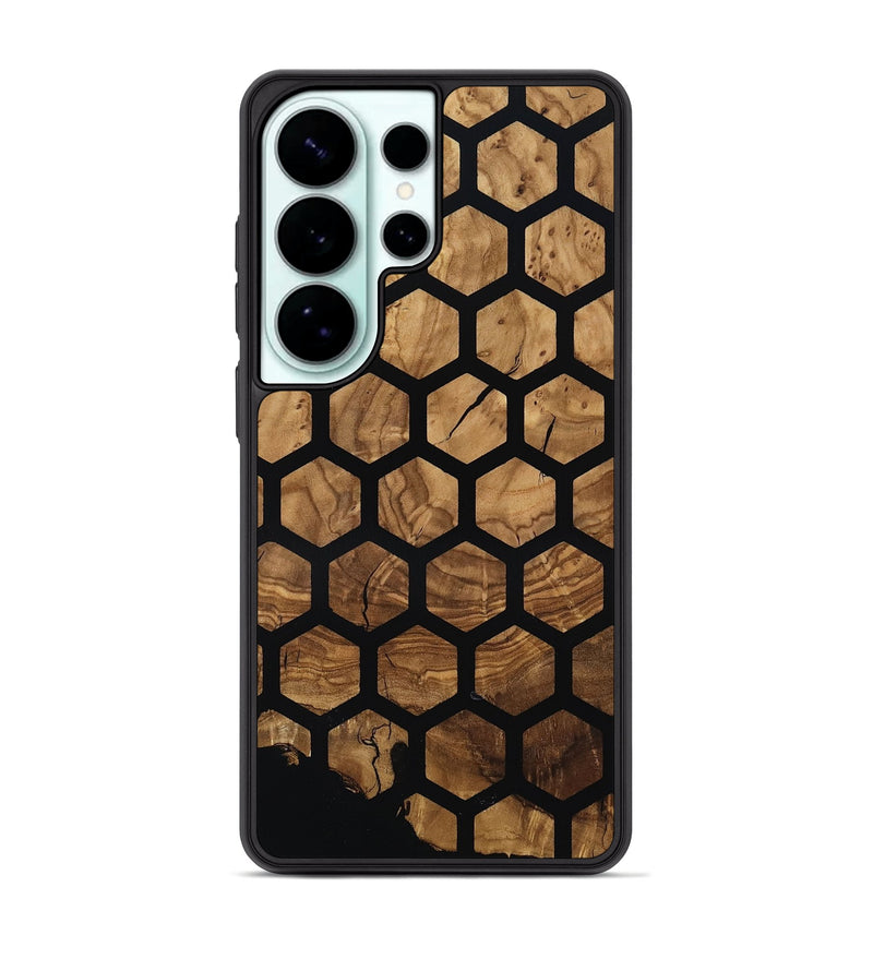 Galaxy S26 Ultra Wood Phone Case - Violet (Ancient Olive, 818702)