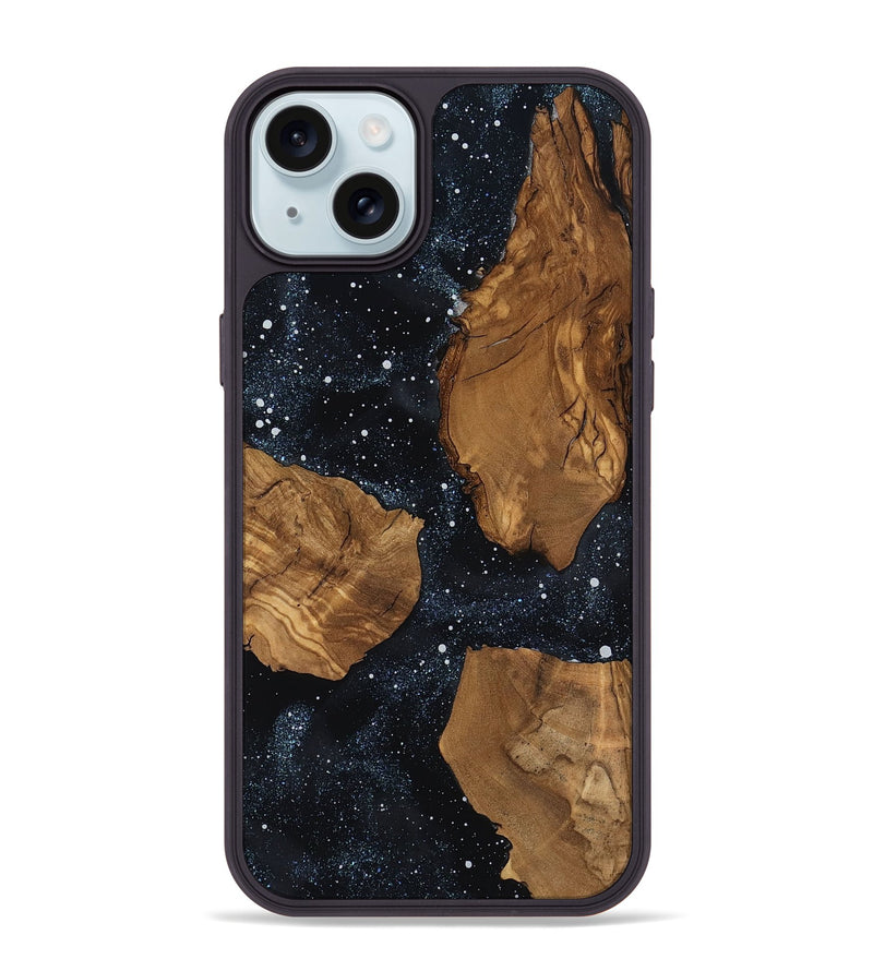 iPhone 15 Plus Wood Phone Case - Maia (Ancient Olive, 818703)