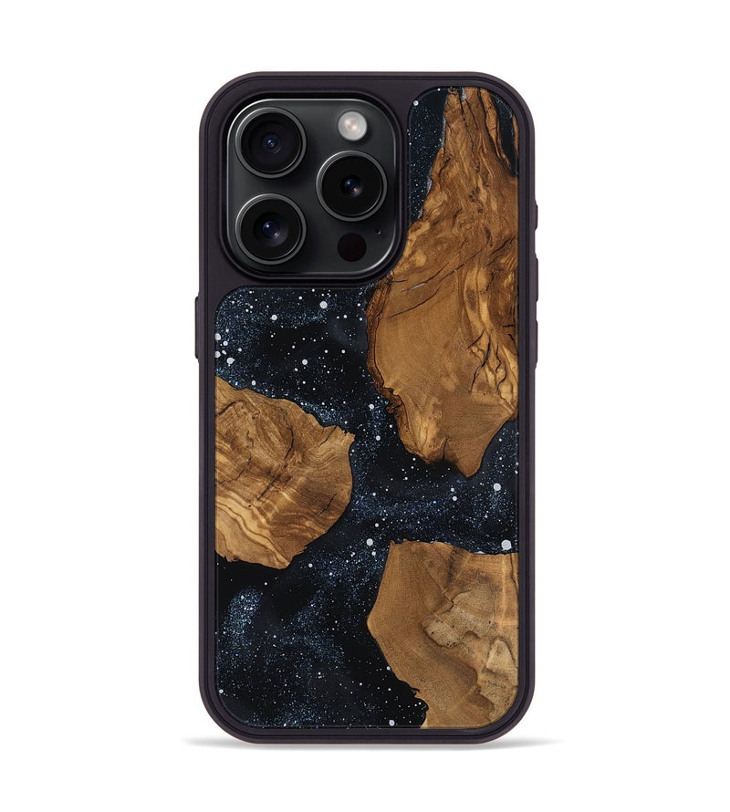 iPhone 15 Pro Wood Phone Case - Maia (Ancient Olive, 818703)