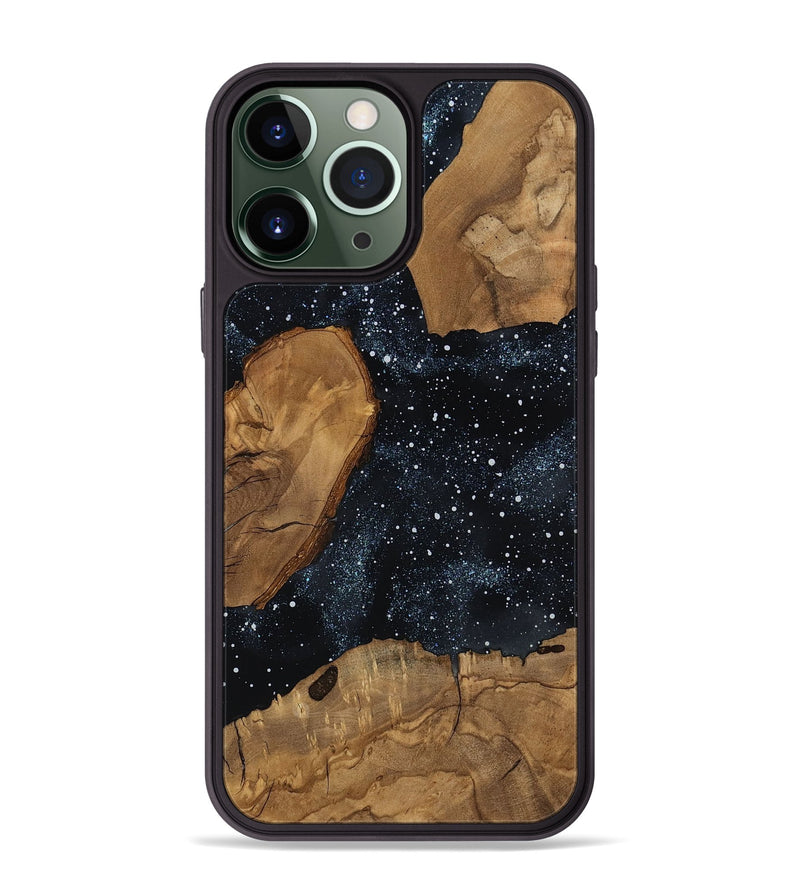 iPhone 13 Pro Max Wood Phone Case - Stefani (Ancient Olive, 818704)