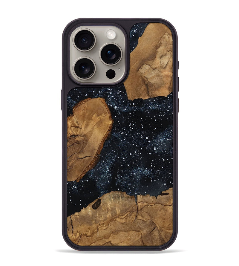 iPhone 15 Pro Max Wood Phone Case - Stefani (Ancient Olive, 818704)