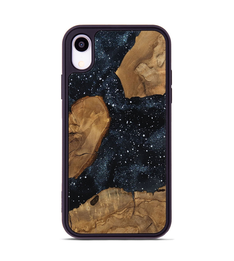 iPhone Xr Wood Phone Case - Stefani (Ancient Olive, 818704)