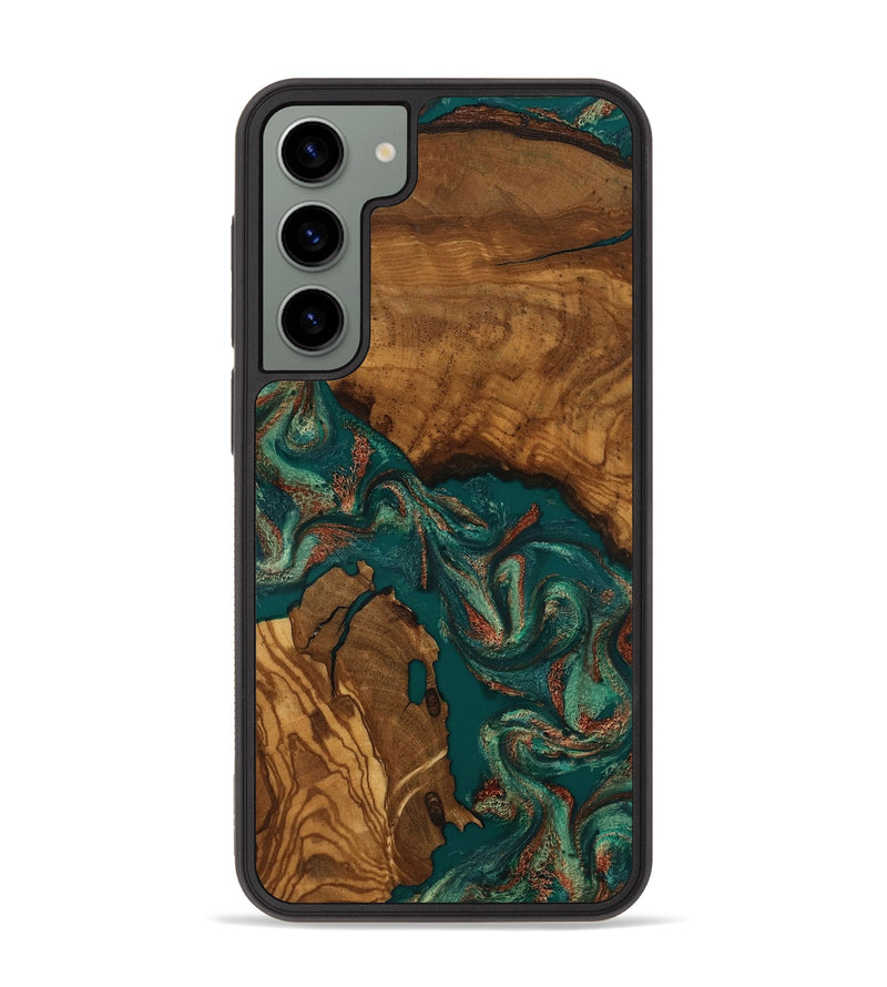 Galaxy S23 Plus Wood Phone Case - Katlyn (Ancient Olive, 818705)