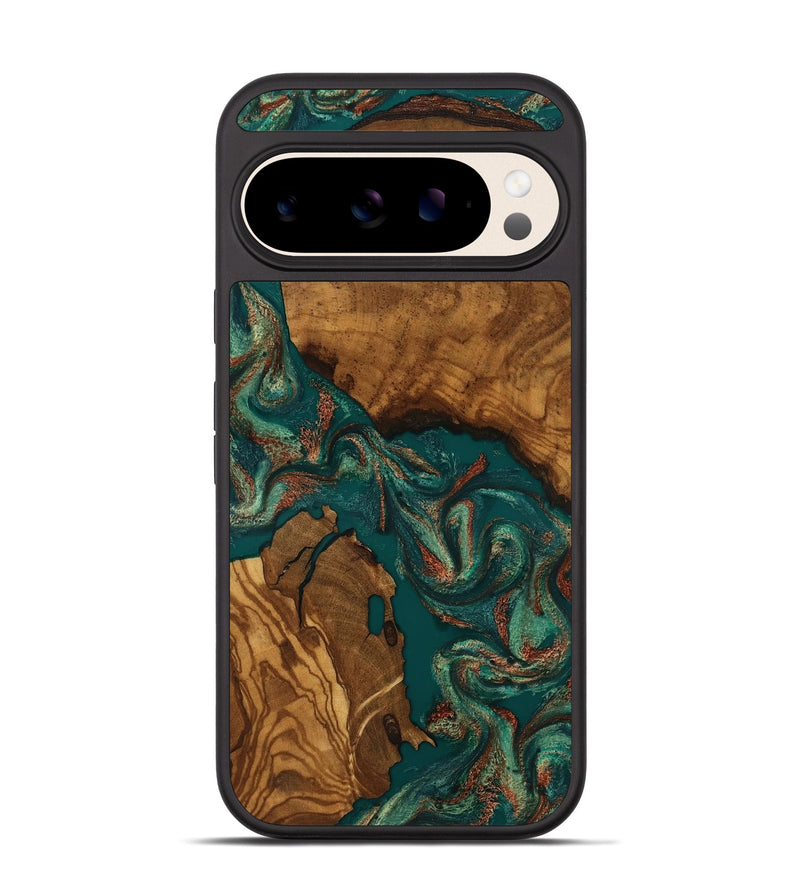 Pixel 10 Wood Phone Case - Katlyn (Ancient Olive, 818705)