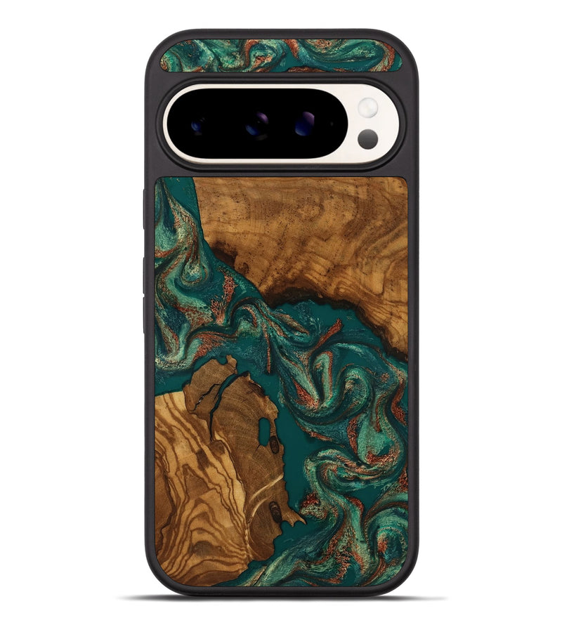 Pixel 9 Pro XL Wood Phone Case - Katlyn (Ancient Olive, 818705)