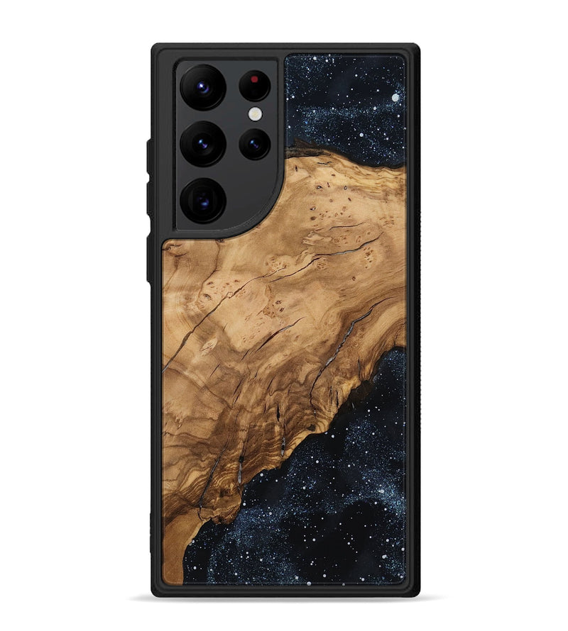 Galaxy S22 Ultra Wood Phone Case - Squire (Ancient Olive, 818706)