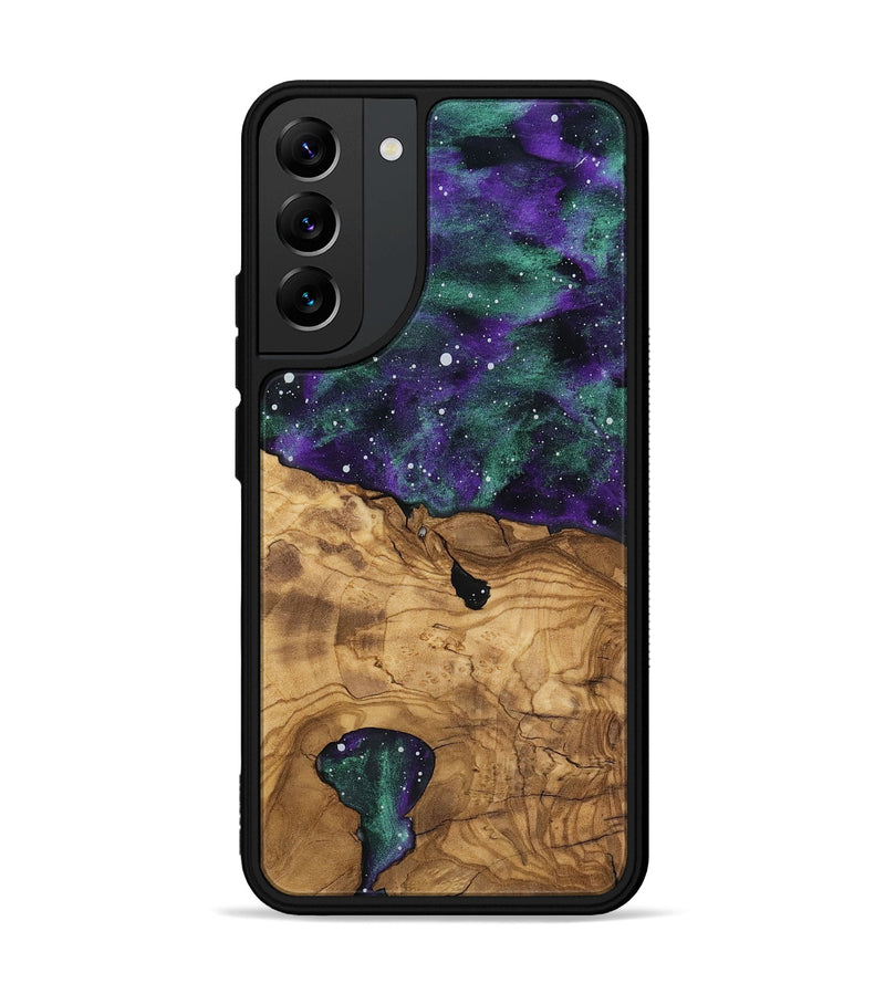 Galaxy S22 Plus Wood Phone Case - Lorene (Ancient Olive, 818707)