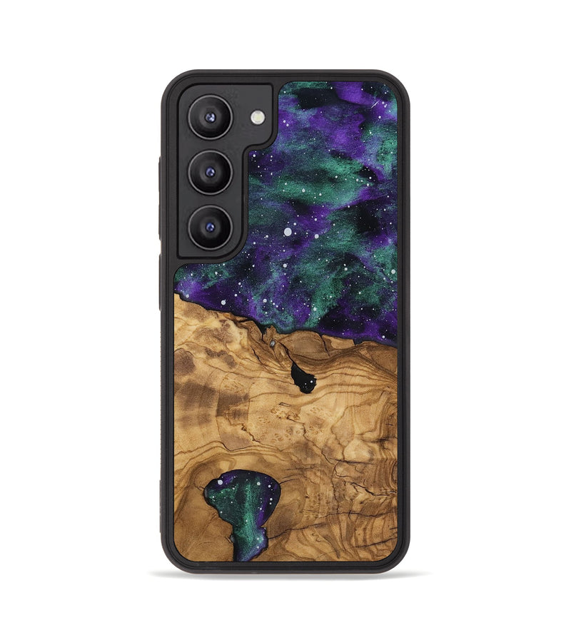 Galaxy S23 Wood Phone Case - Lorene (Ancient Olive, 818707)