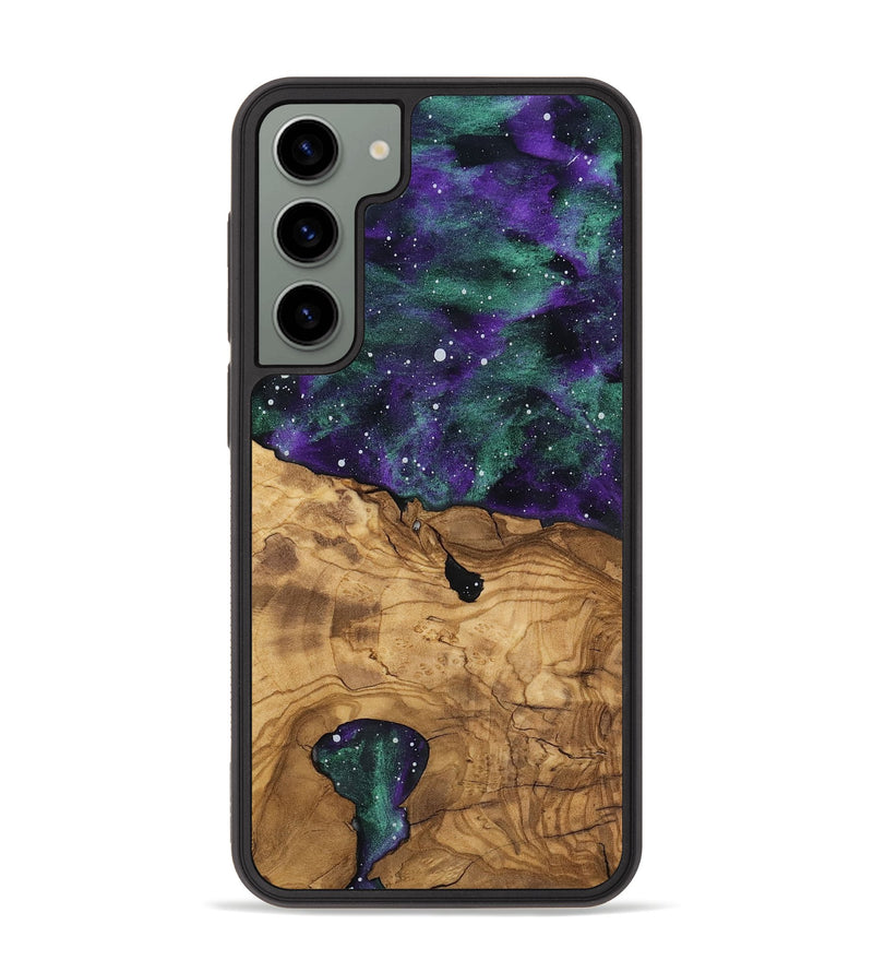Galaxy S23 Plus Wood Phone Case - Lorene (Ancient Olive, 818707)