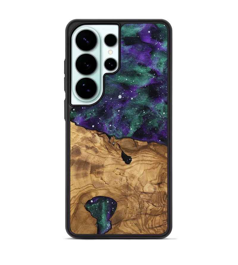 Galaxy S26 Ultra Wood Phone Case - Lorene (Ancient Olive, 818707)