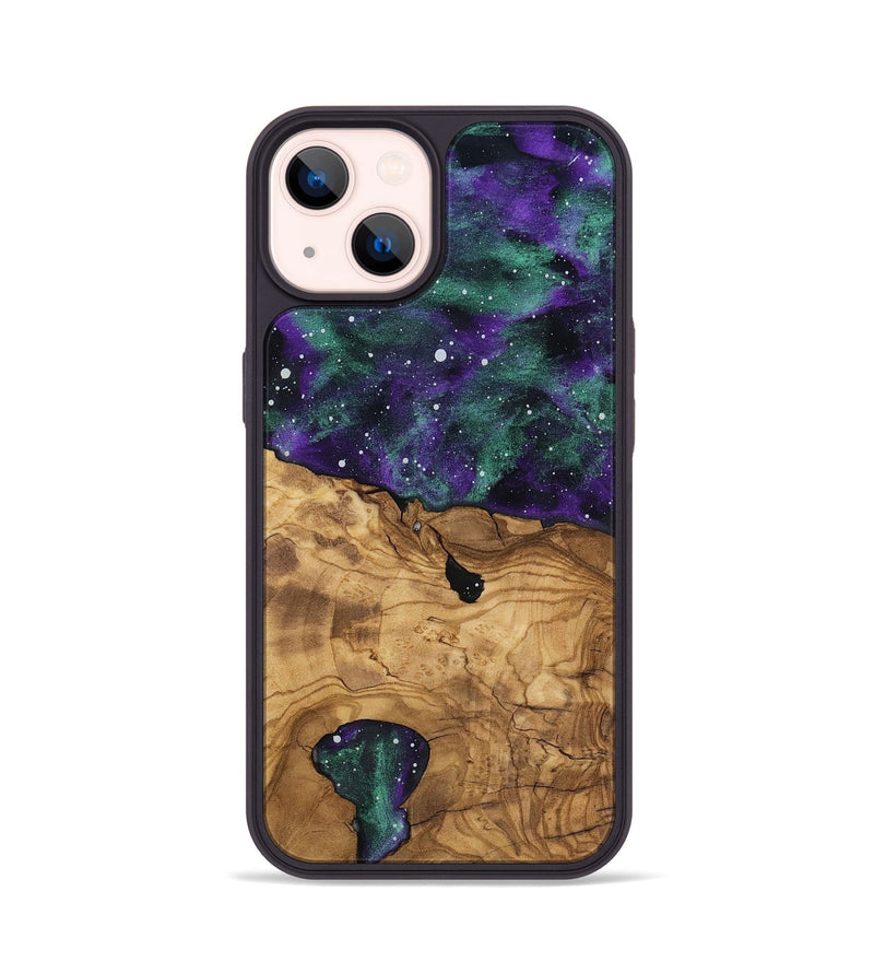 iPhone 14 Wood Phone Case - Lorene (Ancient Olive, 818707)