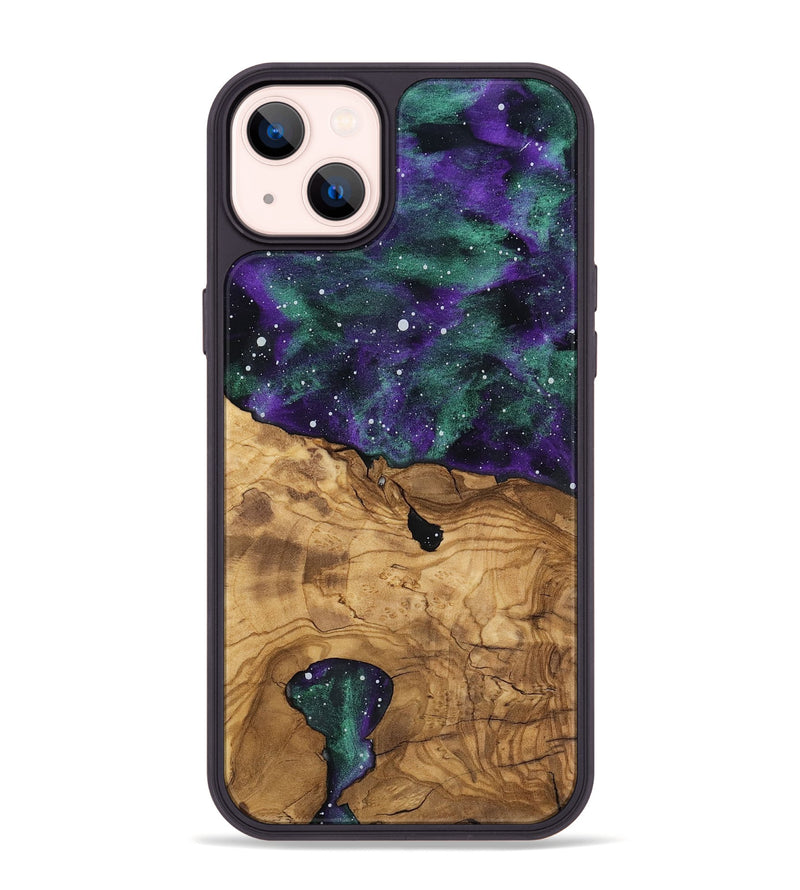 iPhone 14 Plus Wood Phone Case - Lorene (Ancient Olive, 818707)