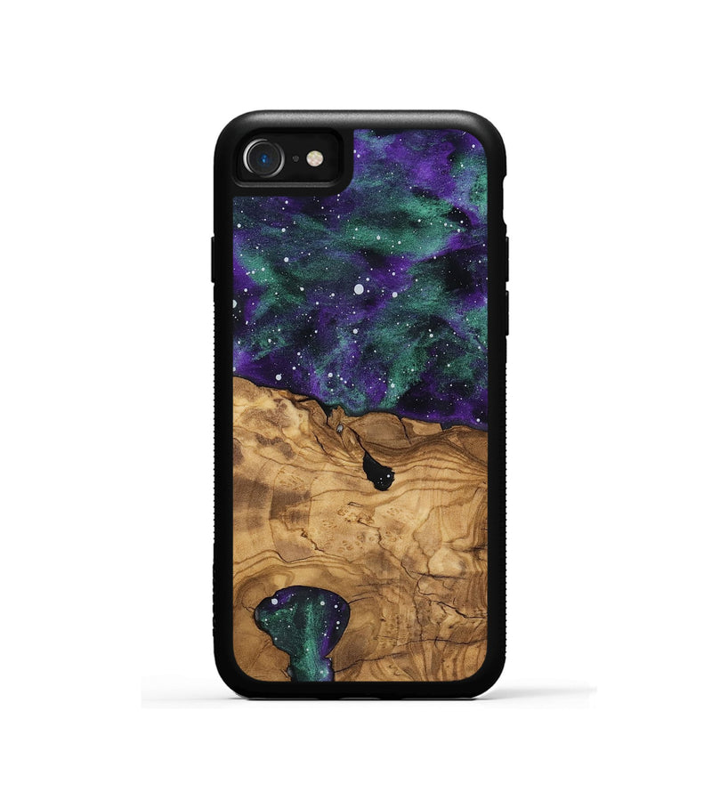 iPhone SE Wood Phone Case - Lorene (Ancient Olive, 818707)