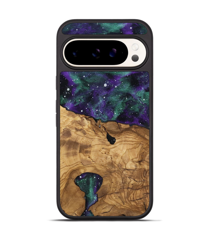 Pixel 9 Wood Phone Case - Lorene (Ancient Olive, 818707)