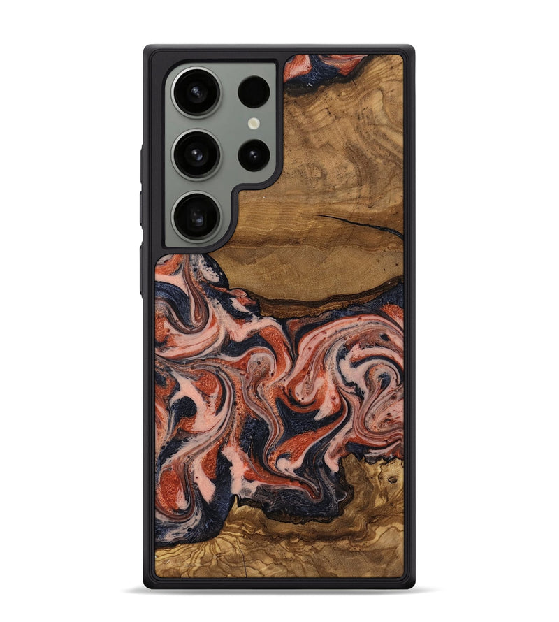 Galaxy S24 Ultra Wood Phone Case - Jasen (Ancient Olive, 818708)