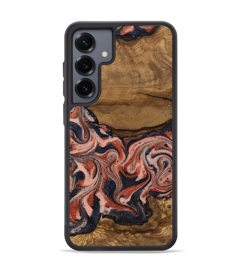 Galaxy S25 Plus Wood Phone Case - Jasen (Ancient Olive, 818708)