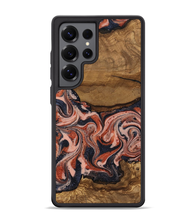 Galaxy S25 Ultra Wood Phone Case - Jasen (Ancient Olive, 818708)