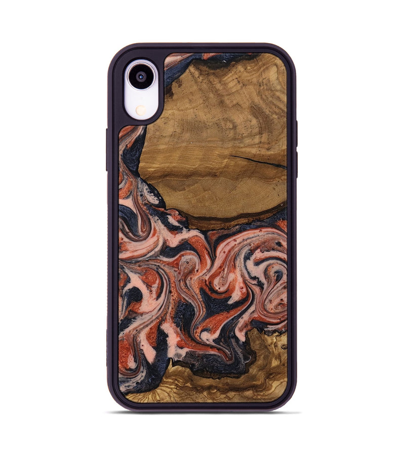 iPhone Xr Wood Phone Case - Jasen (Ancient Olive, 818708)
