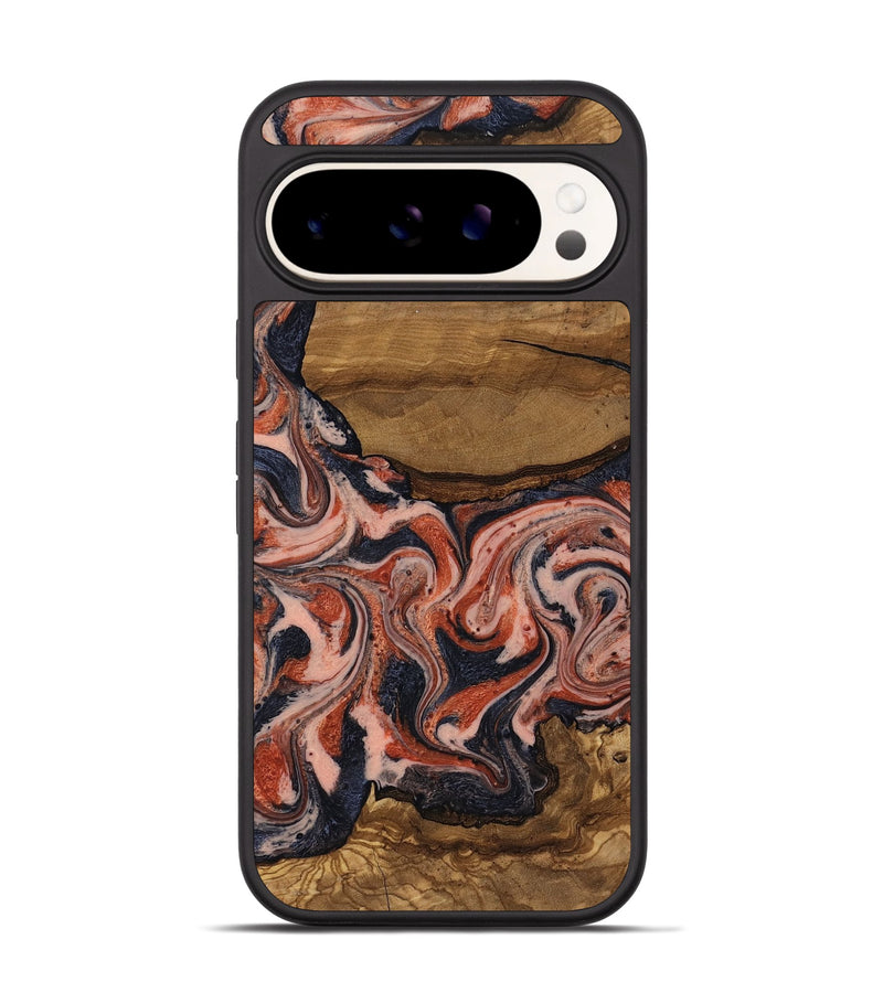 Pixel 9 Pro Wood Phone Case - Jasen (Ancient Olive, 818708)