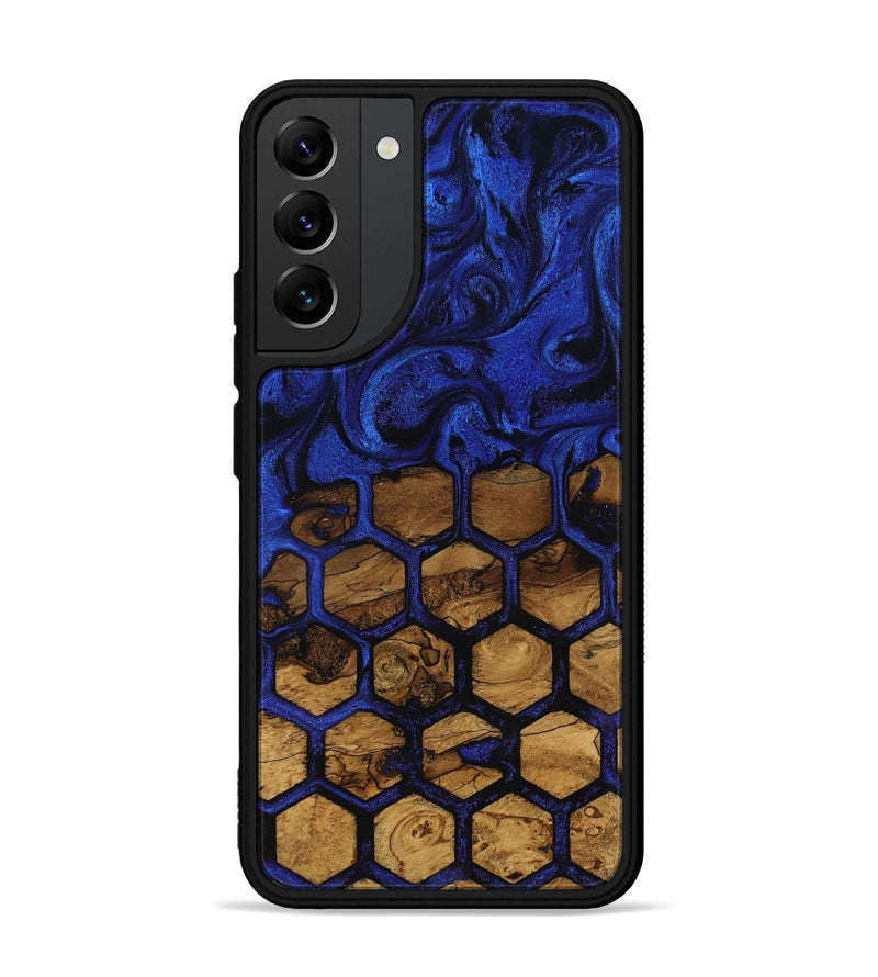 Galaxy S22 Plus Wood Phone Case - Tamara (Ancient Olive, 818709)