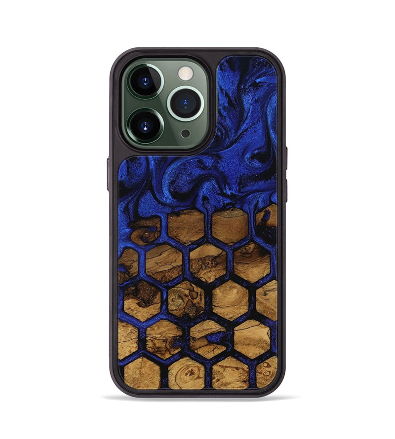 iPhone 13 Pro Wood Phone Case - Tamara (Ancient Olive, 818709)