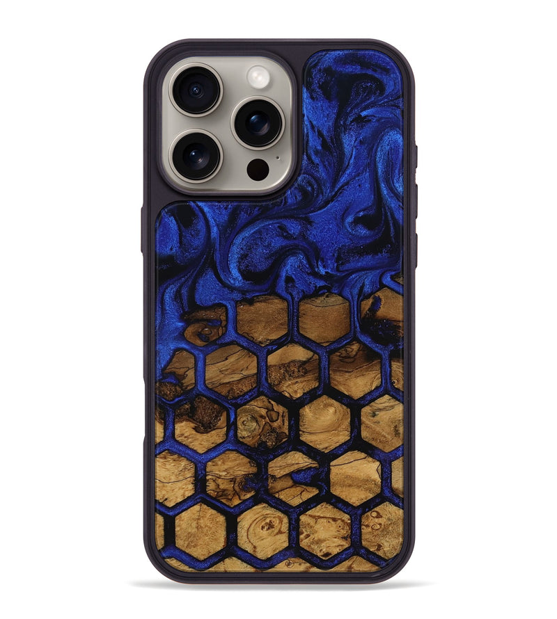 iPhone 16 Pro Max Wood Phone Case - Tamara (Ancient Olive, 818709)