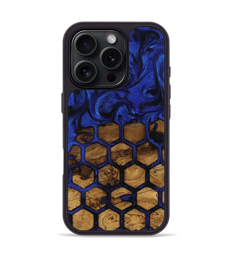 iPhone 16 Pro Wood Phone Case - Tamara (Ancient Olive, 818709)