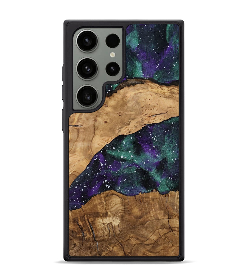 Galaxy S24 Ultra Wood Phone Case - Sherlyn (Ancient Olive, 818710)