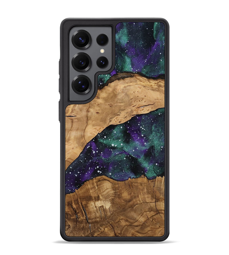 Galaxy S25 Ultra Wood Phone Case - Sherlyn (Ancient Olive, 818710)