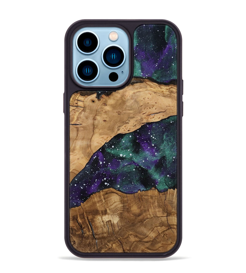 iPhone 14 Pro Max Wood Phone Case - Sherlyn (Ancient Olive, 818710)