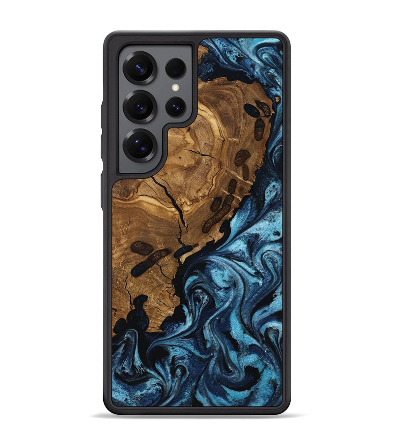 Galaxy S25 Ultra Wood Phone Case - Vicky (Ancient Olive, 818711)