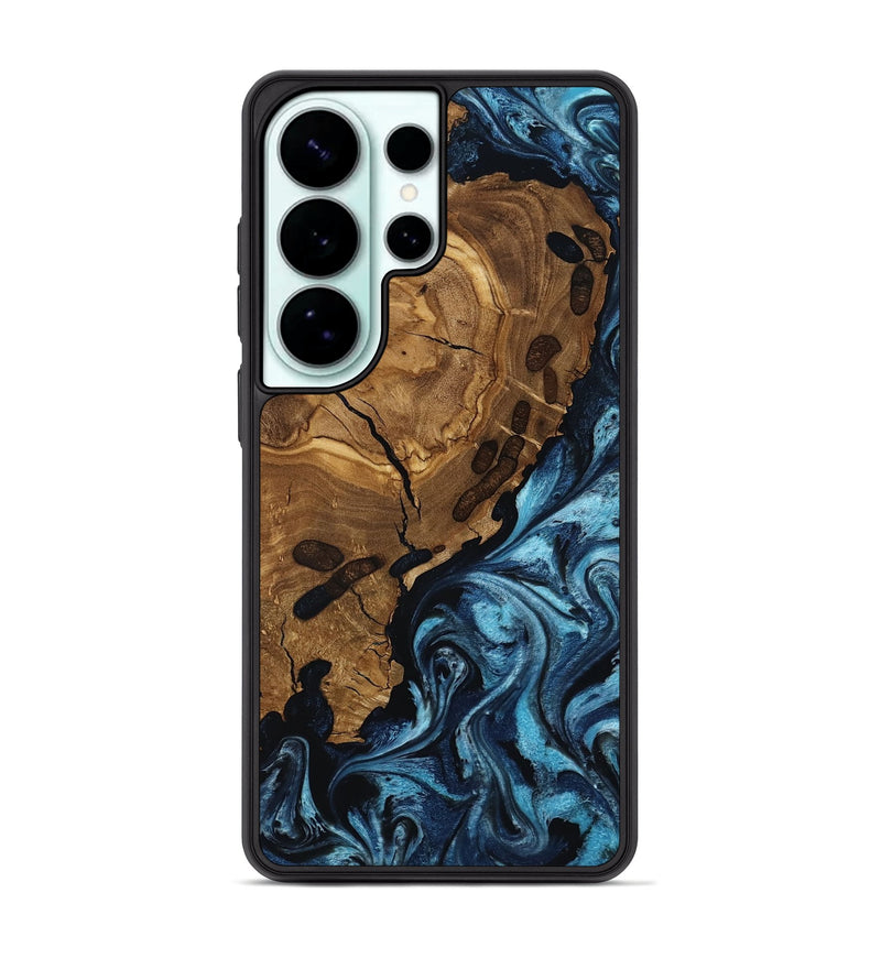 Galaxy S26 Ultra Wood Phone Case - Vicky (Ancient Olive, 818711)