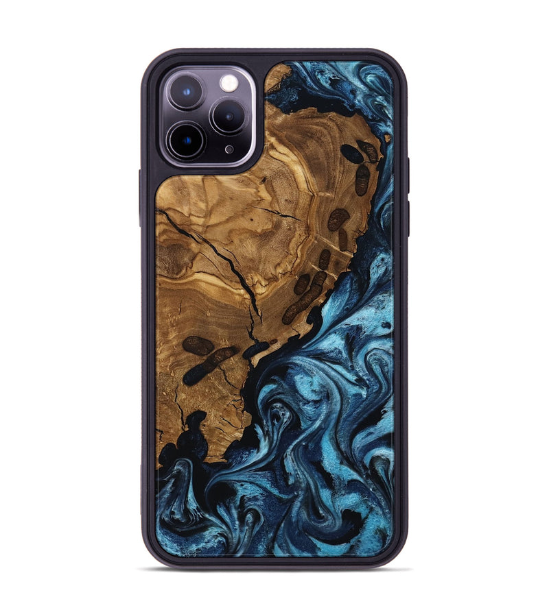 iPhone 11 Pro Max Wood Phone Case - Vicky (Ancient Olive, 818711)
