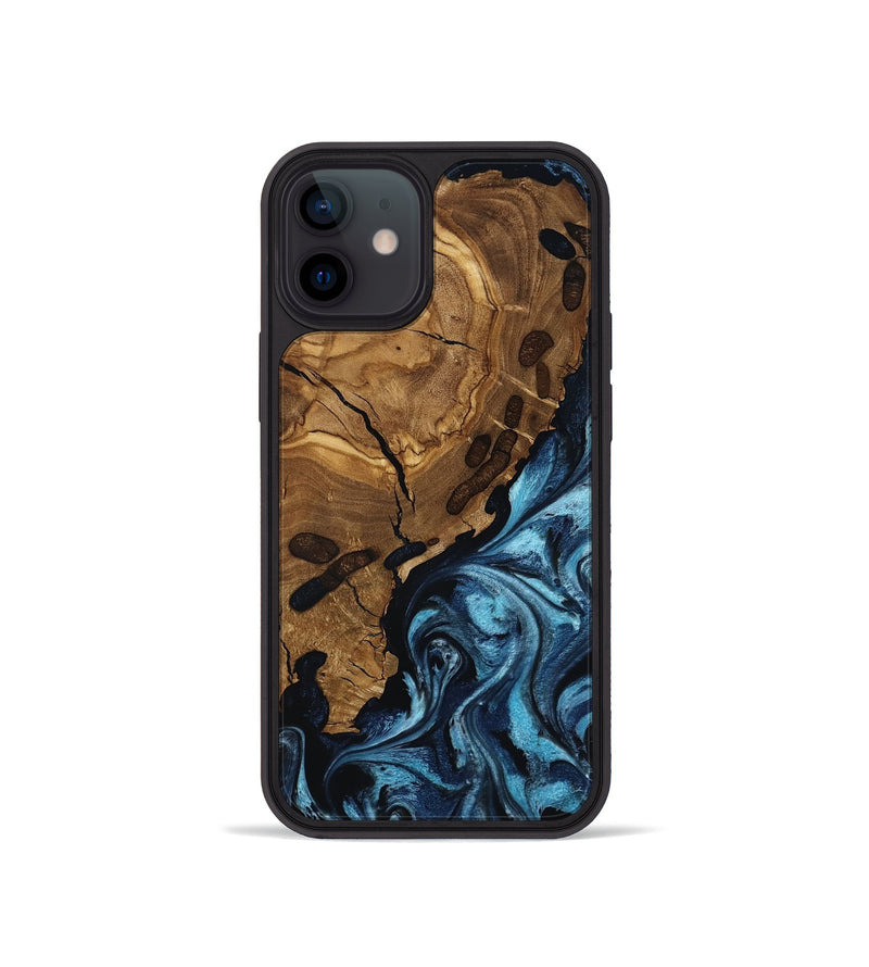 iPhone 12 mini Wood Phone Case - Vicky (Ancient Olive, 818711)