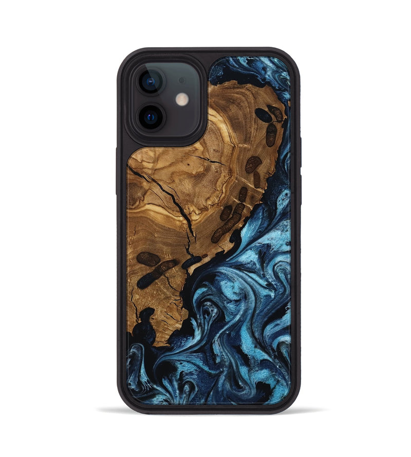 iPhone 12 Wood Phone Case - Vicky (Ancient Olive, 818711)