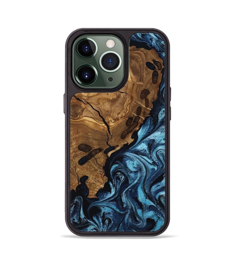 iPhone 13 Pro Wood Phone Case - Vicky (Ancient Olive, 818711)