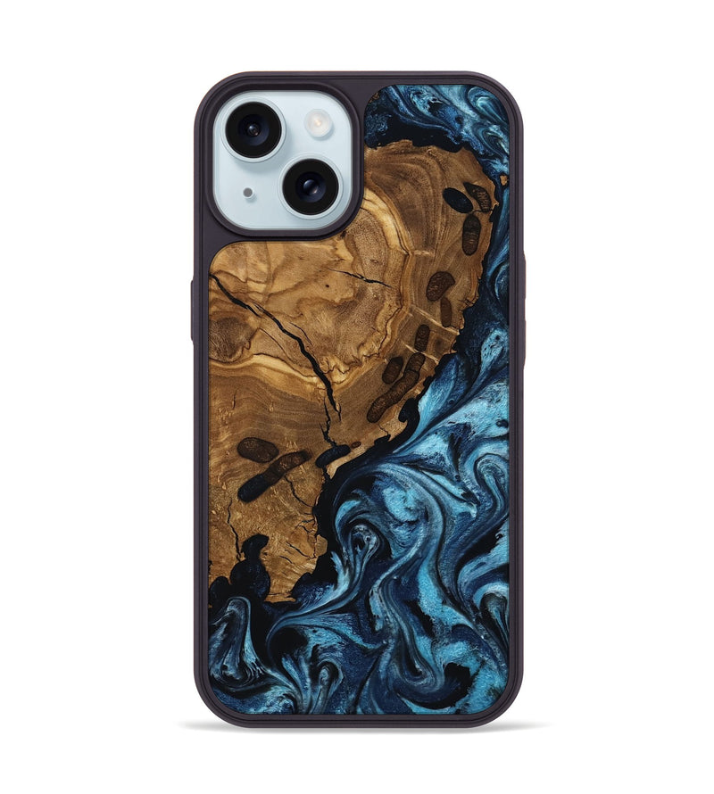 iPhone 15 Wood Phone Case - Vicky (Ancient Olive, 818711)