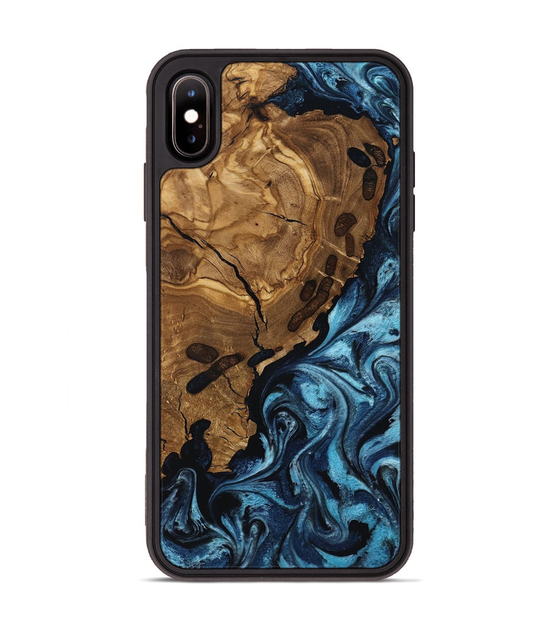 iPhone Xs Max Wood Phone Case - Vicky (Ancient Olive, 818711)