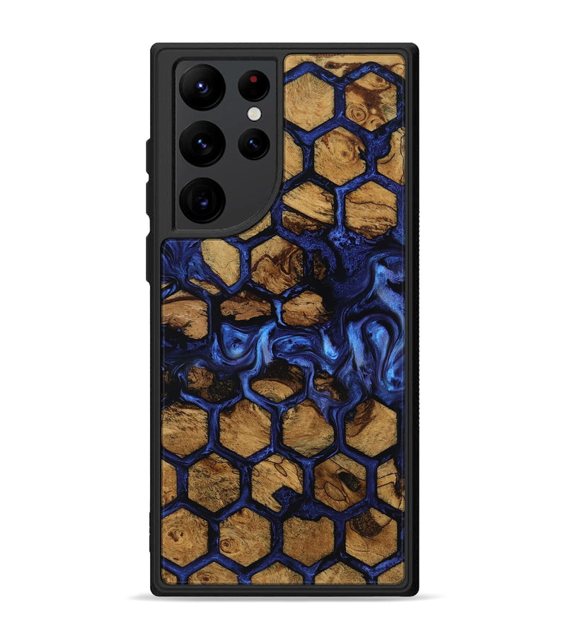 Galaxy S22 Ultra Wood Phone Case - Alva (Ancient Olive, 818713)