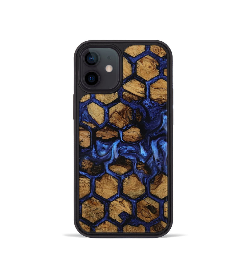 iPhone 12 mini Wood Phone Case - Alva (Ancient Olive, 818713)