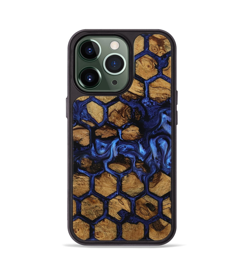 iPhone 13 Pro Wood Phone Case - Alva (Ancient Olive, 818713)